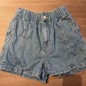 Madewell Light Blue Jean Shorts